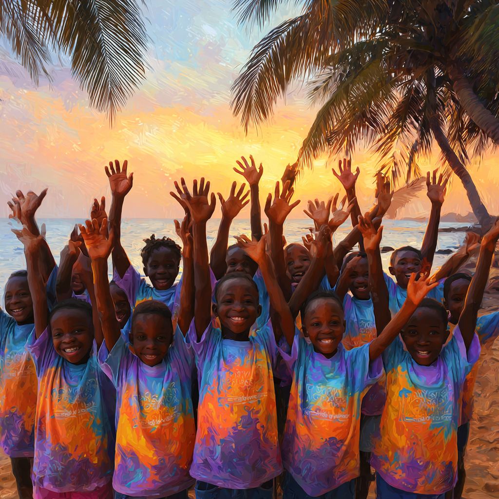 Groupe d'enfants Adventure Haven Camp