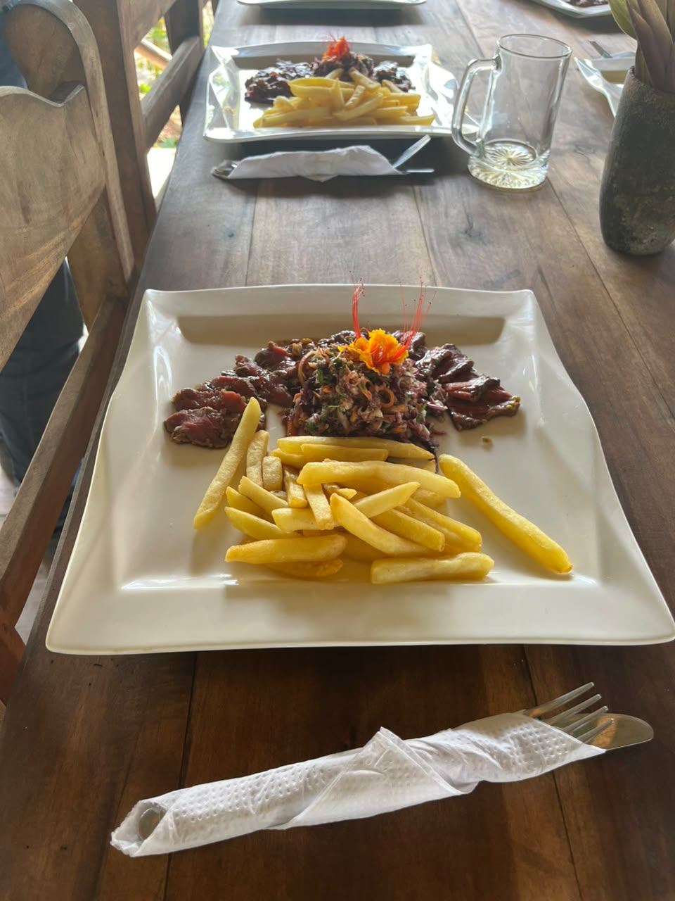 Tartare dressé