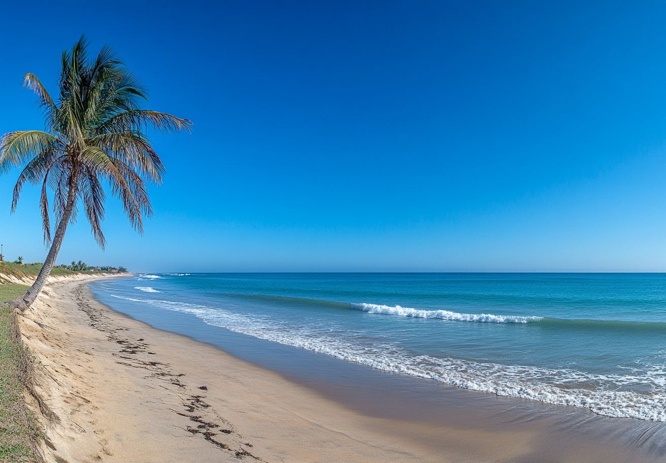 Plage de Grand-Popo au Bénin